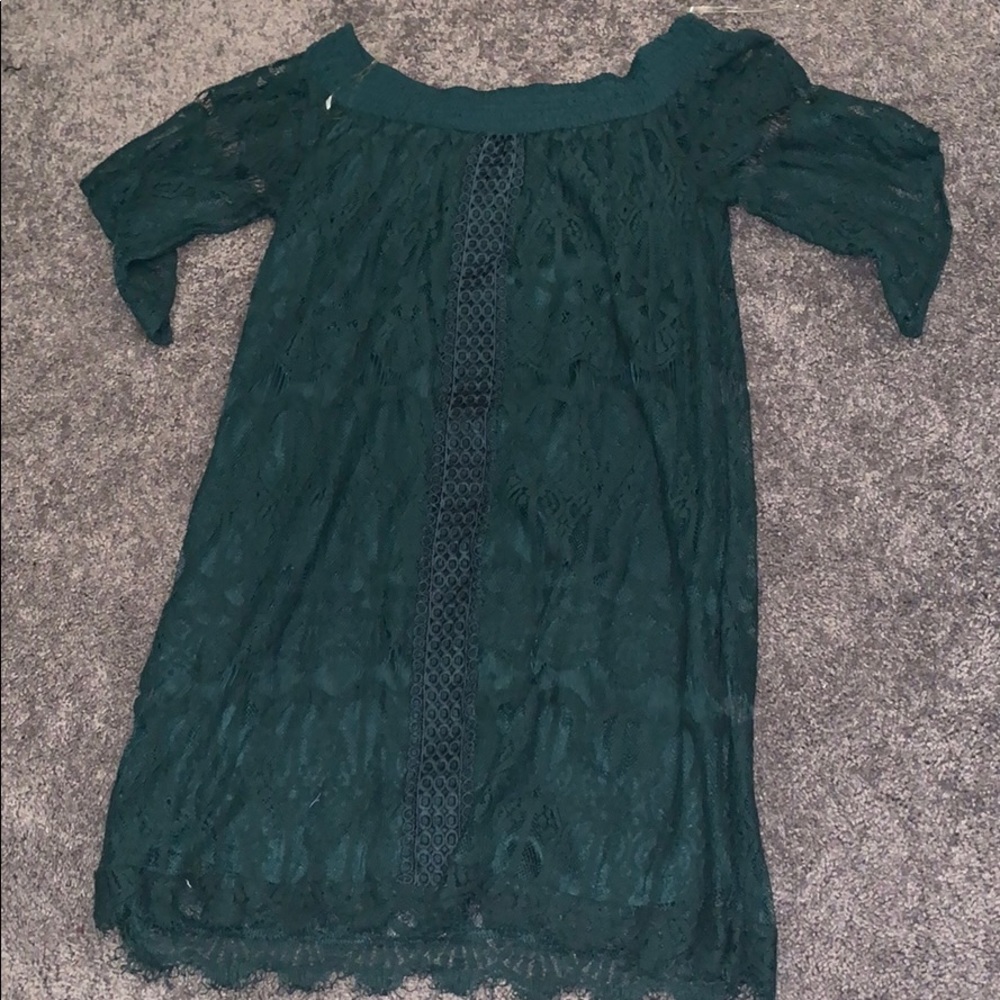 off the shoulder dress